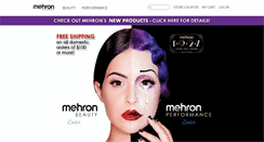 Desktop Screenshot of mehron.com